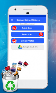 اسکرین شات 1 برنامه Recover Deleted Photos