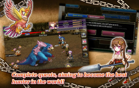 اسکرین شات بازی RPG Onigo Hunter 3