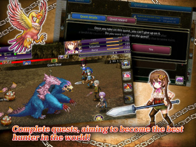 اسکرین شات بازی RPG Onigo Hunter 8