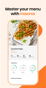 اسکرین شات 4 برنامه Keto Diet Tracker: Manage Carb