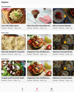 اسکرین شات برنامه Keto weight loss app - Keto diet & meal plans 7