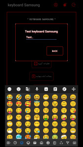 اسکرین شات برنامه کیبورد سامسونگ 3