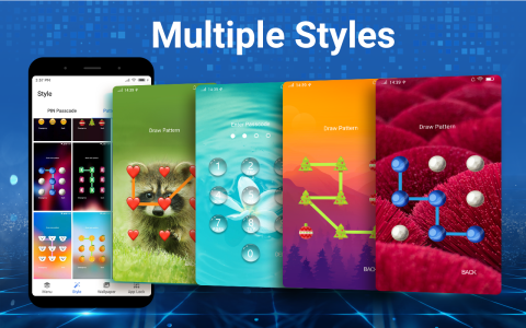 اسکرین شات 8 برنامه Lock Screen - Keypad Passcode