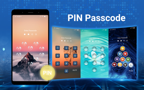 اسکرین شات برنامه Lock Screen - Keypad Passcode 7