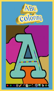 اسکرین شات بازی Coloring for Kids - ABC 1