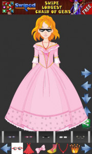 اسکرین شات بازی Dress up Princess for kids 2