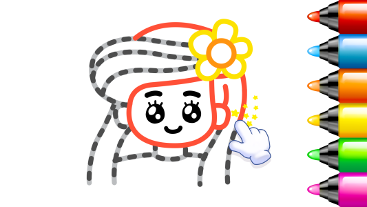 اسکرین شات 2 بازی Kids Drawing Games: Coloring