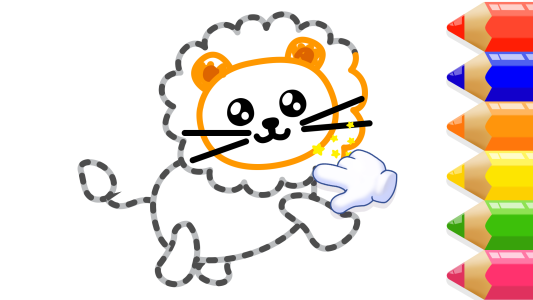 اسکرین شات 4 بازی Kids Drawing Games: Coloring