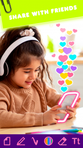 اسکرین شات بازی Drawing Game for girls 7