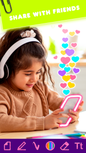 اسکرین شات 7 بازی Drawing Game for girls