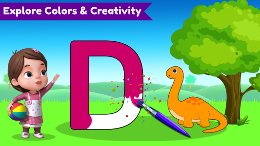 اسکرین شات 5 برنامه ABC Preschool Kids Tracing