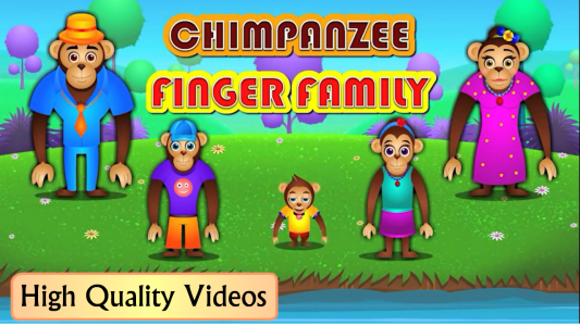 اسکرین شات برنامه Finger Family Video Songs 4