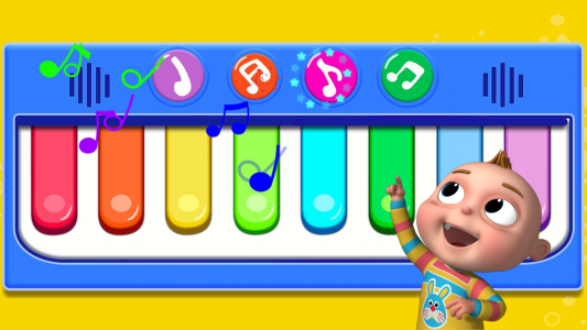 اسکرین شات برنامه ABC Song Rhymes Learning Games 4