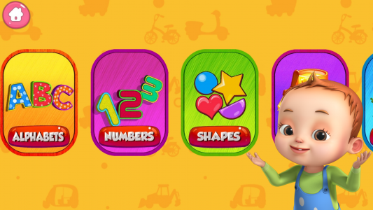 اسکرین شات 5 برنامه ABC Song Rhymes Learning Games