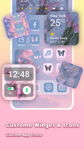 اسکرین شات برنامه Kika Keyboard: Custom themes 3
