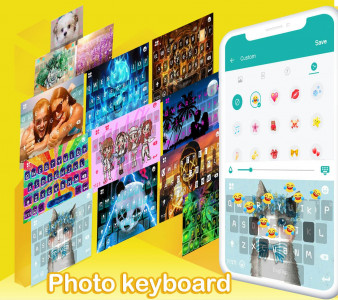 اسکرین شات برنامه Kika Keyboard - Emoji, Fonts 6