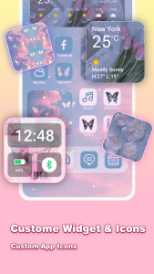 اسکرین شات 3 برنامه Kika Keyboard: Custom themes