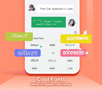اسکرین شات برنامه Kika Keyboard - Emoji, Fonts 4