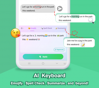 اسکرین شات برنامه Kika Keyboard: Custom themes 6