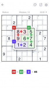 اسکرین شات 3 بازی Killer Sudoku - Sudoku Puzzle