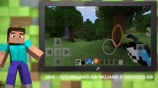 اسکرین شات برنامه Portal Gun Mod for Minecraft 3
