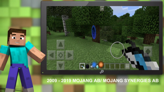 اسکرین شات برنامه Portal Gun Mod for Minecraft 2