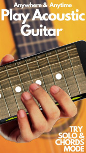 اسکرین شات برنامه Real Guitar App - Acoustic Gui 2