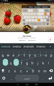 اسکرین شات برنامه Multiling O Keyboard + emoji 1