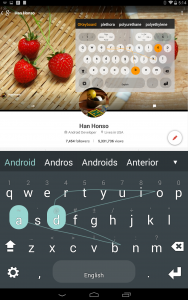 اسکرین شات 1 برنامه Multiling O Keyboard + emoji