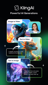 اسکرین شات 1 برنامه Kling AI: AI Image&Video Maker