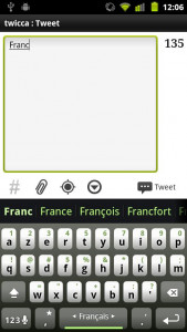 اسکرین شات برنامه French Keyboard Plugin 2