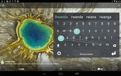 اسکرین شات برنامه Rwanda Keyboard plugin 3