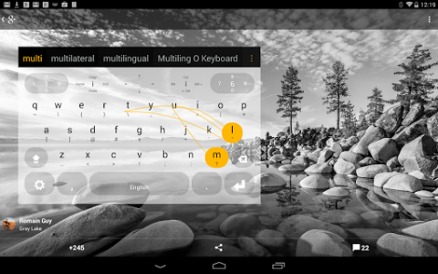 اسکرین شات برنامه Osmanya Keyboard plugin 2