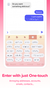 اسکرین شات برنامه PlayKeyboard - Fonts, Emoji 5