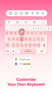 اسکرین شات برنامه PlayKeyboard - Fonts, Emoji 6