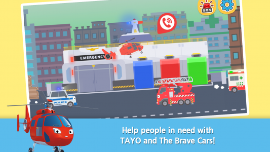 اسکرین شات برنامه TAYO The Brave Cars 1