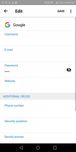 اسکرین شات برنامه Vault - Free Password Manager 6