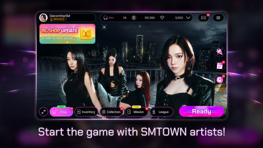 اسکرین شات بازی SUPERSTAR SMTOWN 2