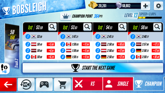 اسکرین شات بازی Sleigh Champion  Winter sports 2