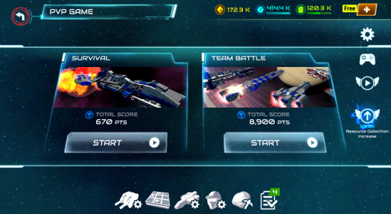 اسکرین شات بازی Starship battle 2