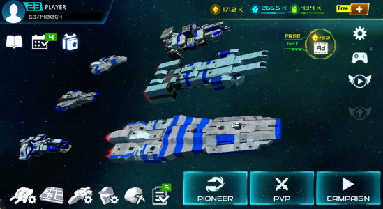 اسکرین شات بازی Starship battle 1