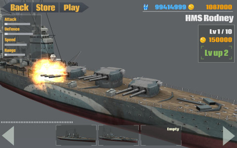 اسکرین شات بازی Warship War - The Atlantic War 2