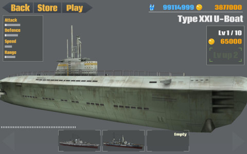 اسکرین شات بازی Warship War - The Atlantic War 3