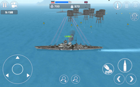 اسکرین شات بازی Warship War - The Atlantic War 7
