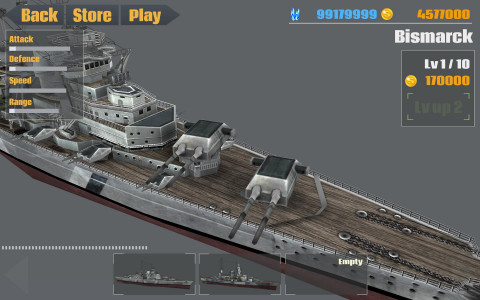 اسکرین شات بازی Warship War - The Atlantic War 1