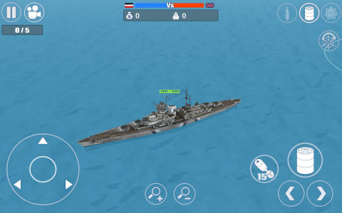 اسکرین شات بازی Warship War - The Atlantic War 4