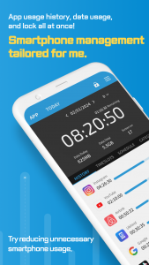 اسکرین شات 1 برنامه UBhind(App lock/Screen time)