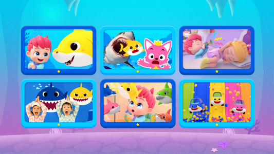 اسکرین شات 6 برنامه Pinkfong Baby Shark: Kid Games