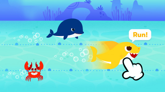 اسکرین شات 2 برنامه Pinkfong Baby Shark: Kid Games