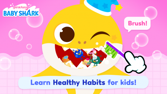 اسکرین شات برنامه Pinkfong Baby Shark: Kid Games 2